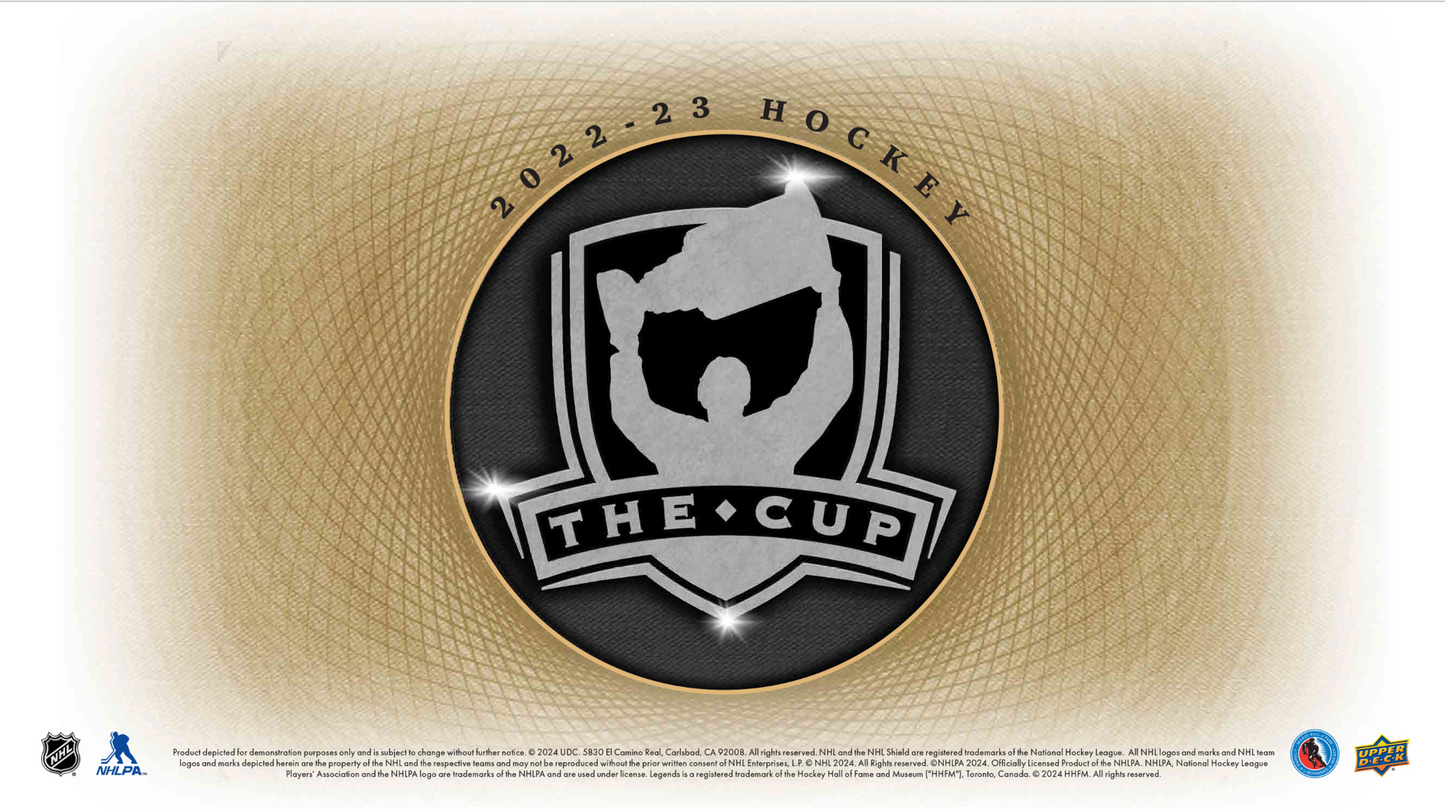 2022-23 Upper Deck The Cup Hockey 3 Box Case